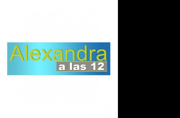 Alexandra a las12 Logo download in high quality