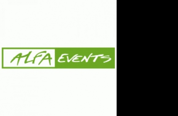 Alfa Events Logo download in high quality