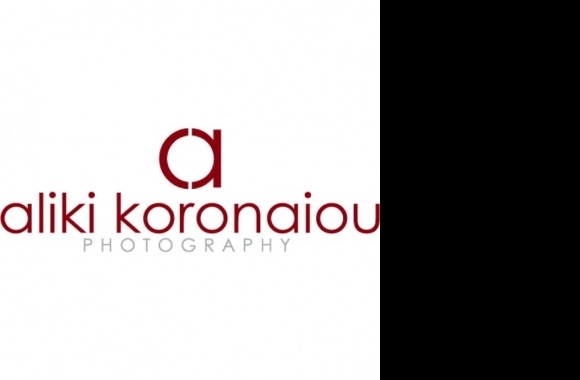 aliki koronaiou photography Logo download in high quality