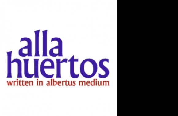 Alla Huertos Logo download in high quality