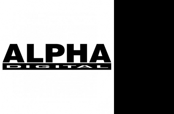 Alpha Digital Logo download in high quality