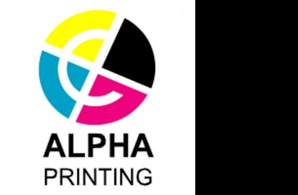 alpha printing Logo download in high quality