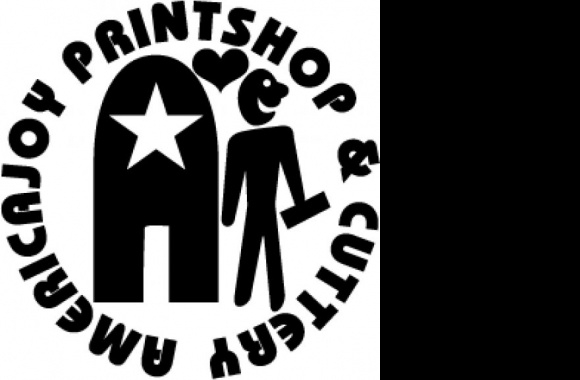 Americajoy Printshop Logo download in high quality