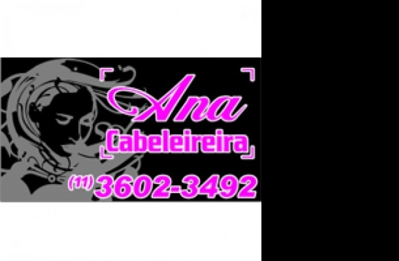 ana cabeleireira Logo download in high quality