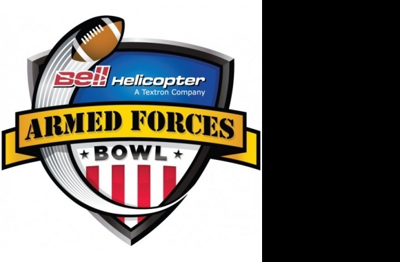 Bell Helicopter Armed Forces Bowl Logo download in high quality