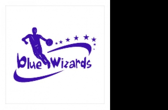 Blue Wizards Logo download in high quality