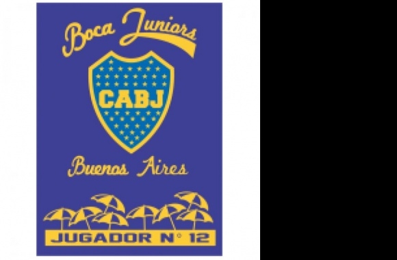 boca juniors 12 Logo download in high quality