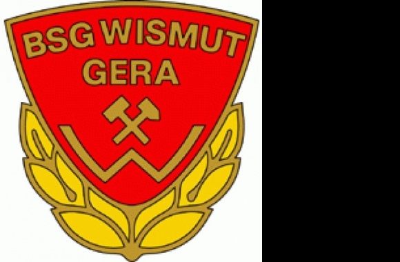 BSG Wismut Gera (1970's logo) Logo