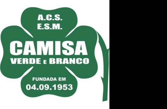 Camisa Verde e Branco Logo