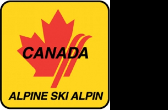 Canada Alpine Ski Alpin Logo download in high quality