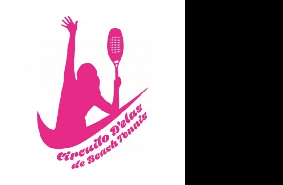 Circuito D'elas de Beach Tennis Logo download in high quality