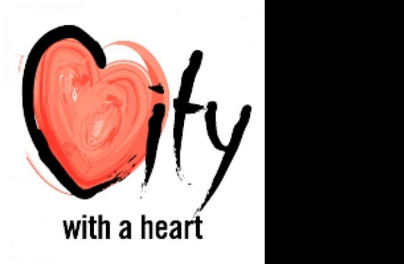 City with a Heart Logo download in high quality