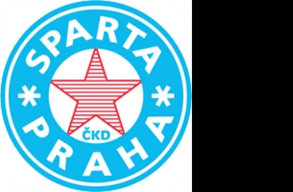 CKD Sparta Praha (old logo of 80's) Logo download in high quality