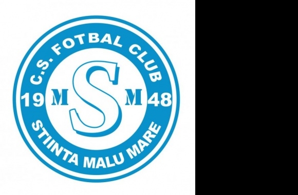 CS Fotbal Club Stiinta Malu Mare Logo download in high quality