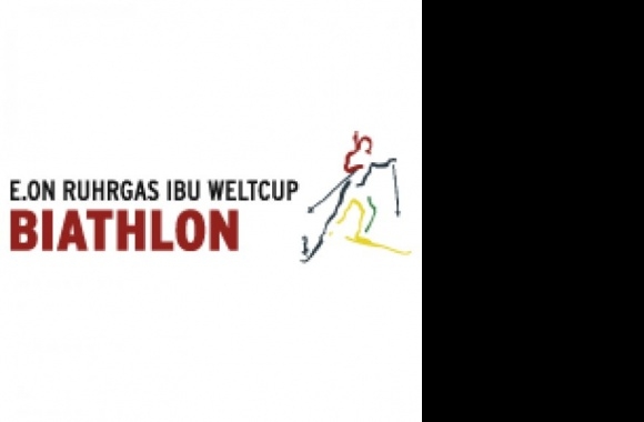 E.ON Ruhrgas IBU Weltcup Biathlon Logo download in high quality