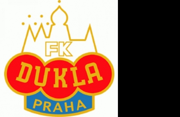 FK Dukla Praha (90's logo) Logo
