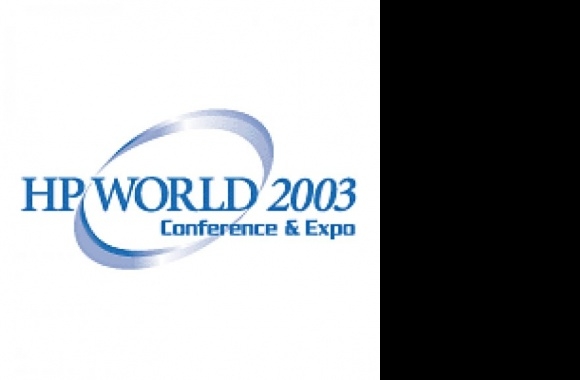 HP World 2003 Logo download in high quality