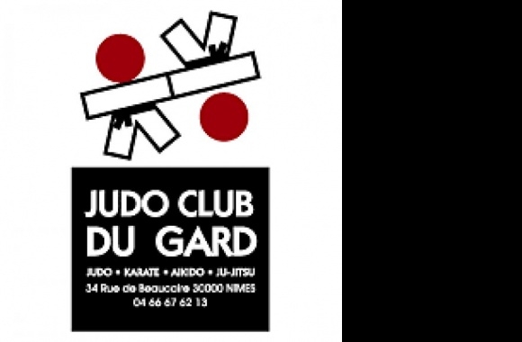 Judo Club du Gard Logo download in high quality