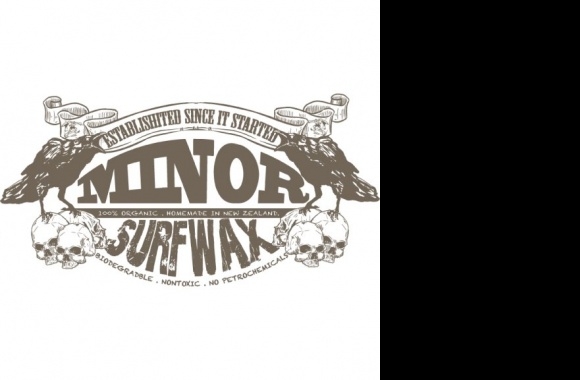 Minor Surf Wax Logo