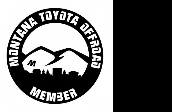 Montana Toyota Offroad Member Logo download in high quality