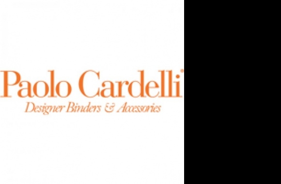 PAOLO CARDELLI Designer Binders Logo download in high quality