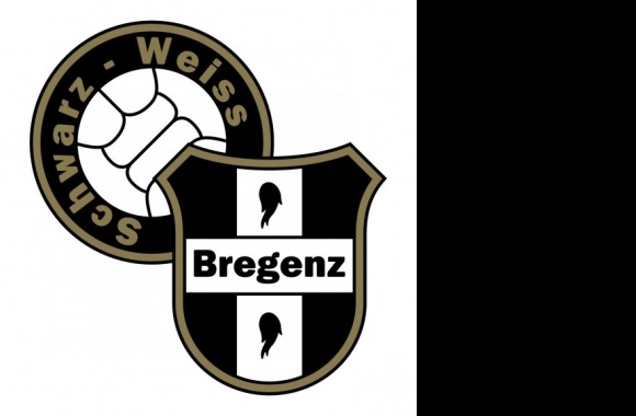 Schwarz-Weiss Bregenz Logo
