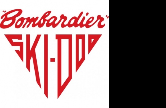 Ski-Doo Bombardier Logo