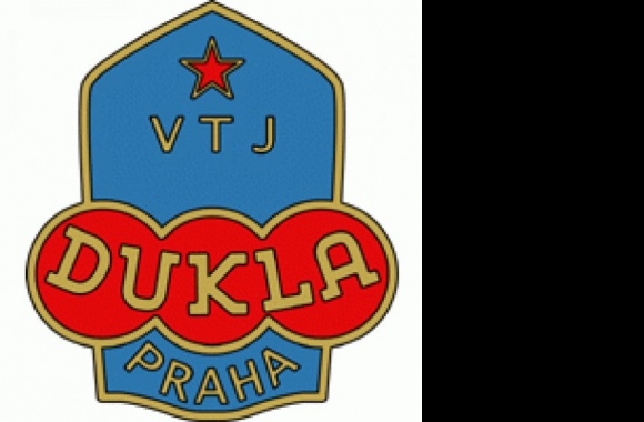 VTJ Dukla Praha (50's - 60's logo) Logo