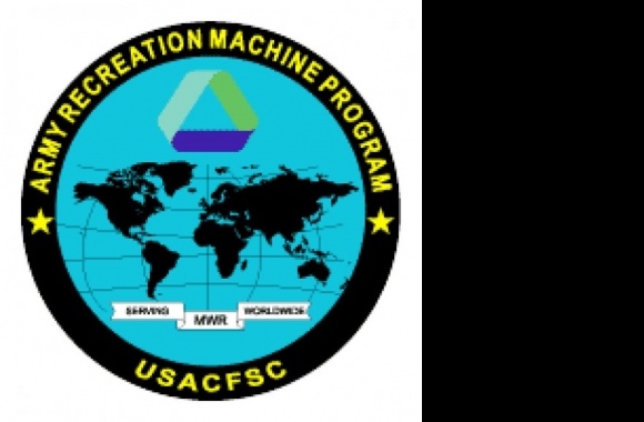 Army Recreation Machine Program Logo download in high quality