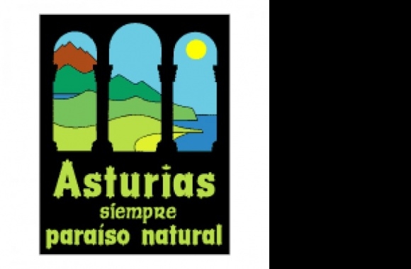 Asturias paraiso natural Logo download in high quality