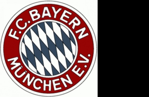 FC Bayern Munchen (early 80's logo) Logo download in high quality
