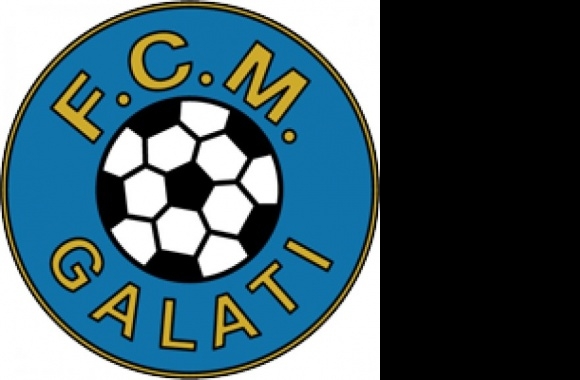 FCM Galati (70's logo) Logo download in high quality