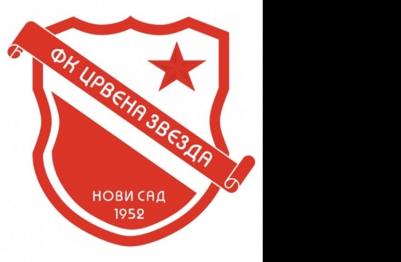 FK Crvena Zvezda Novi Sad Logo