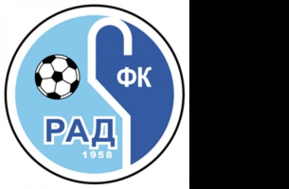 FK Rad Beograd Logo download in high quality