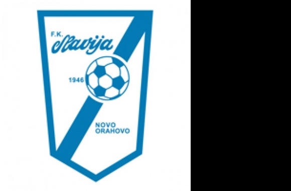 FK SLAVIJA Novo Orahovo Logo