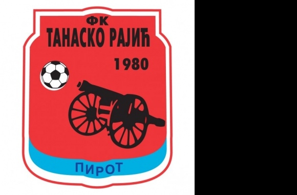 FK Tanasko Rajic Pirot Logo download in high quality