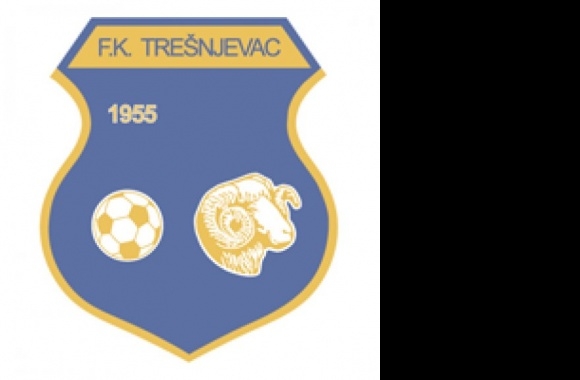 FK TREŠNJEVAC Trešnjevac Logo download in high quality