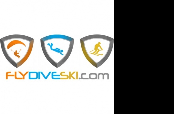 FlyDiveSki Logo download in high quality