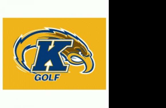 Kent State University Golf Logo