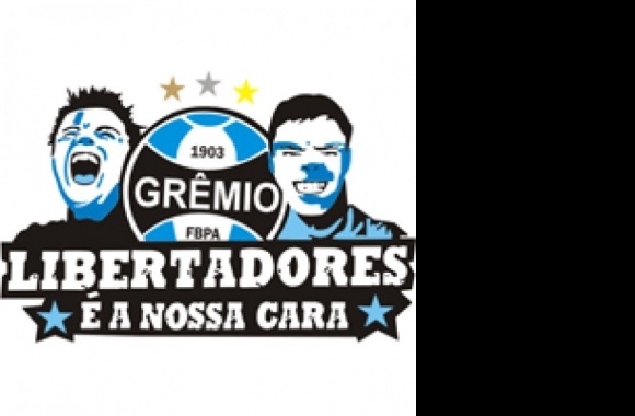 Grêmio Libertadores Nossa Cara Logo download in high quality