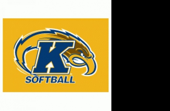 Kent State University Softball Logo download in high quality