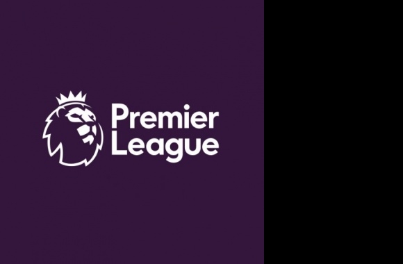 Logo Premier League negative Logo download in high quality