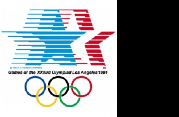 Los Angeles 1984 Logo download in high quality