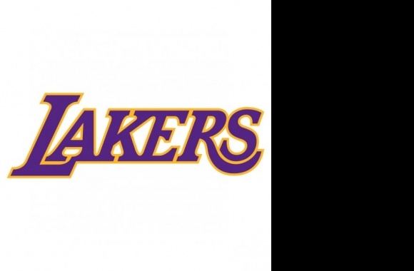 Los Angeles Lakers Wordmark Logo download in high quality