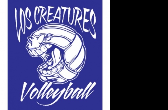 Los Creatures Volleyball Logo download in high quality