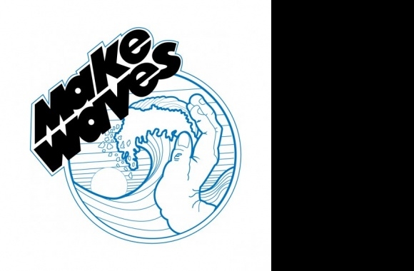 Make Waves Logo download in high quality