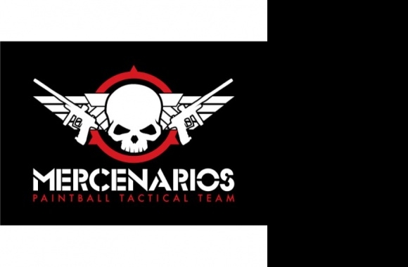 Mercenarios Paintball Team Logo