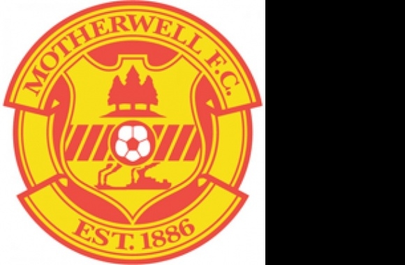 Motherwell FC (logo of 80's) Logo download in high quality