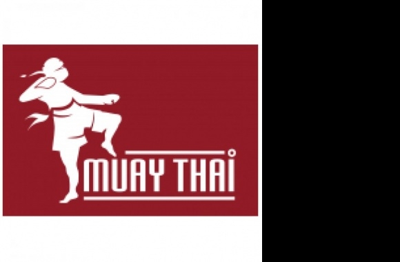 Muay Thai Kickboxer Logo download in high quality