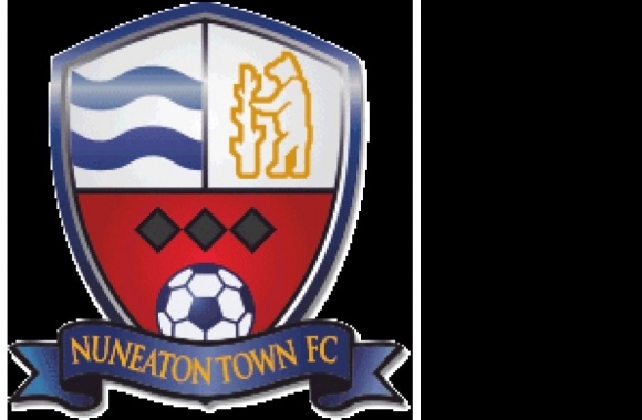 Nuneaton Town FC. Logo download in high quality